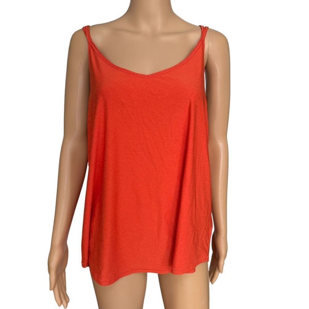 DSG Strappy Movement Tank Top ginger orange Heather size XL NWT